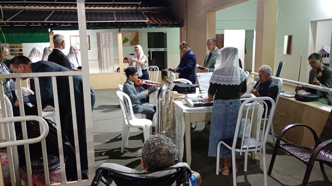 Celebração com a comunidade